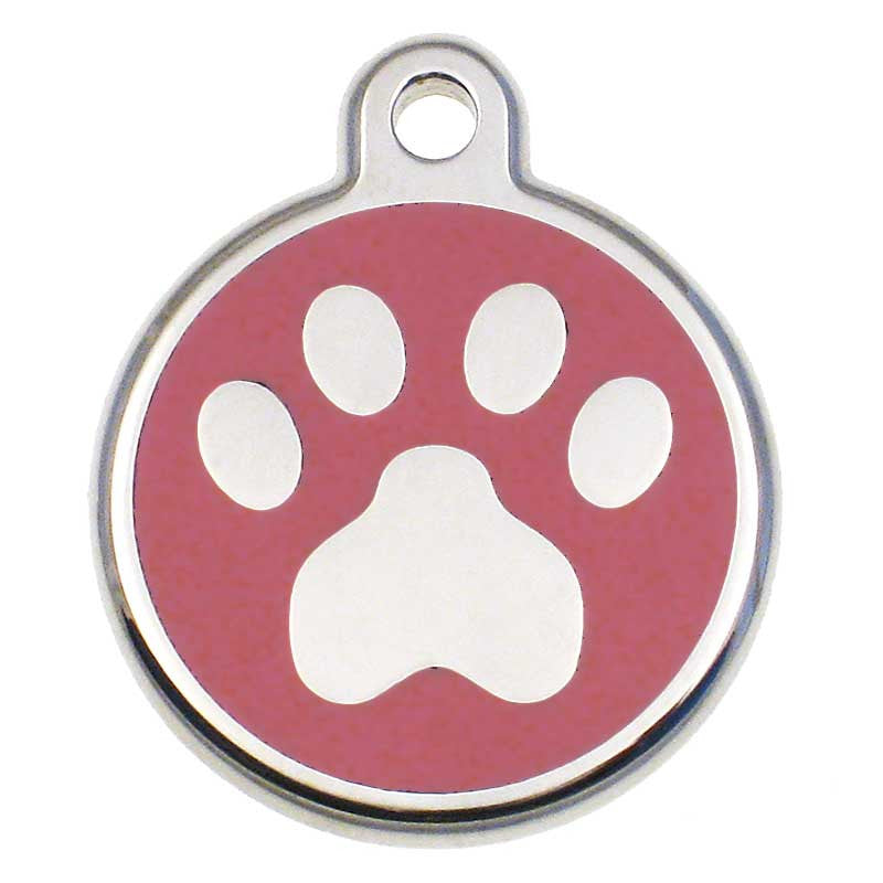 Stainless Paw Jewelry Tag, - Lucky Pet